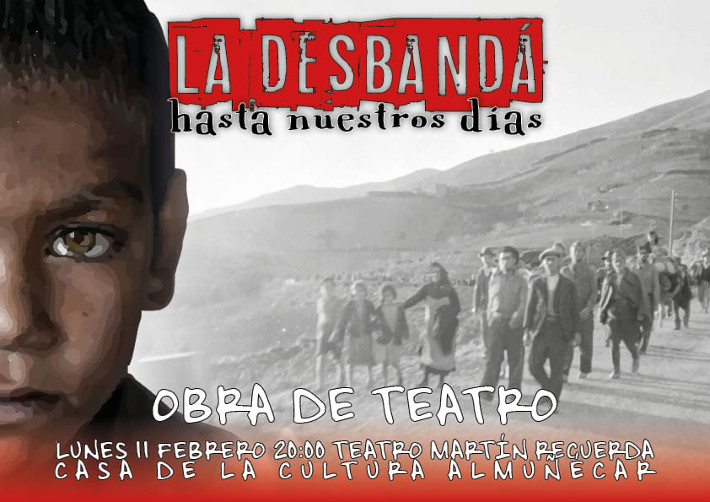 La Casa de la Cultura de Almucar acoge la obra de teatro 'Primer Sueo' dentro de los actos por 'La Desband'